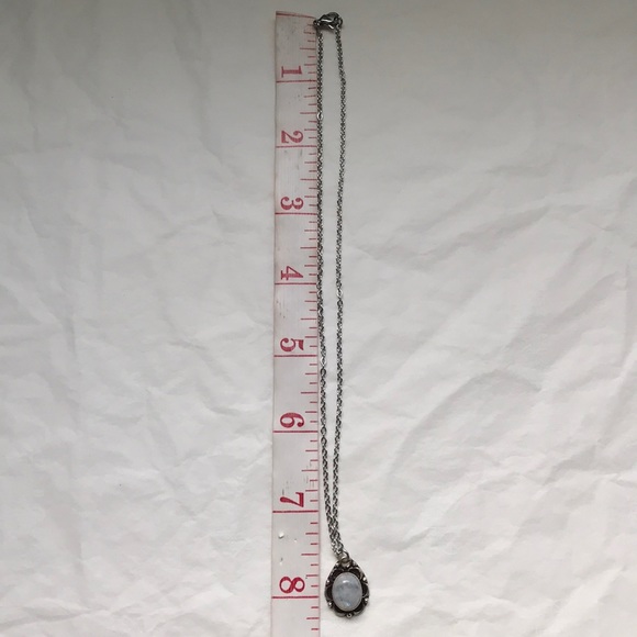 Rainbow moonstone 925 sterling silver pendant - Picture 10 of 12